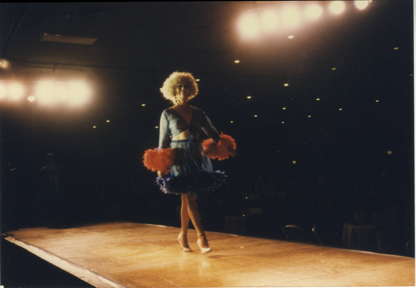 Download the full-sized image of Photo of Vicki Marlane on Runway