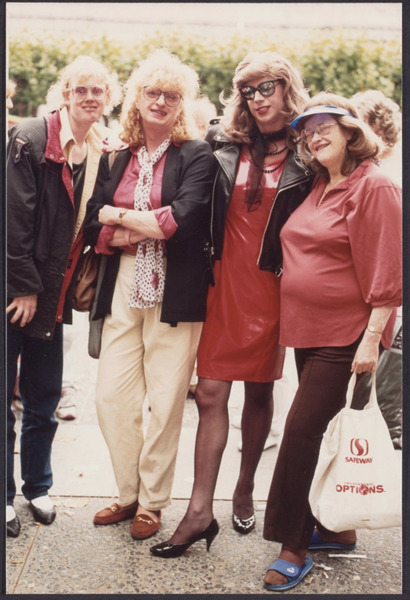 Download the full-sized image of Educational Transvestite Channel members, Gay Freedom Day, 1992 (4)