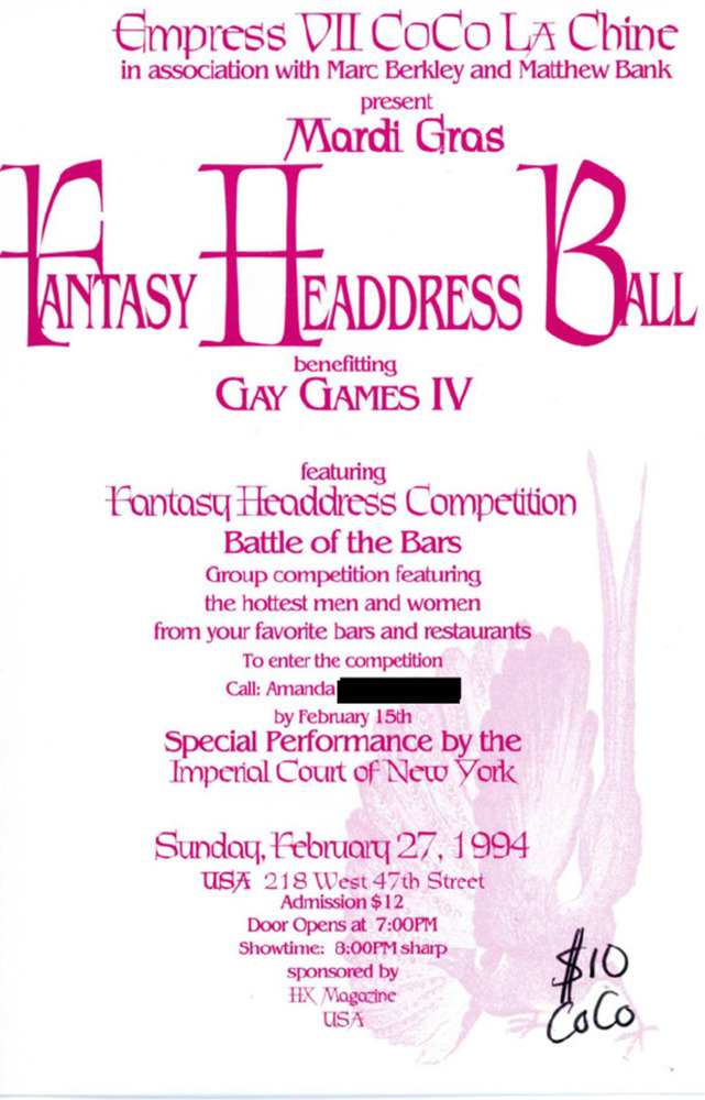 Download the full-sized PDF of Mardi Gras: Fantasy Headress Ball Flyer
