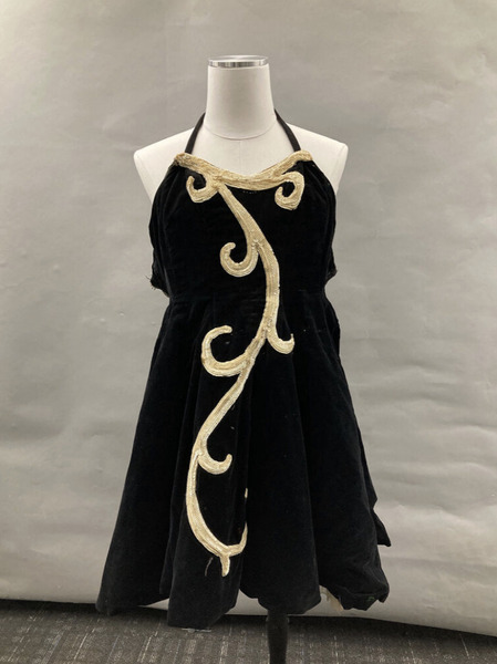 Download the full-sized image of Black Velvet Performance Dress