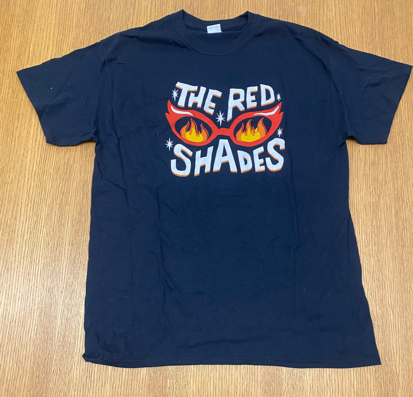 Download the full-sized PDF of Photo of "The Red Shades" T-Shirt