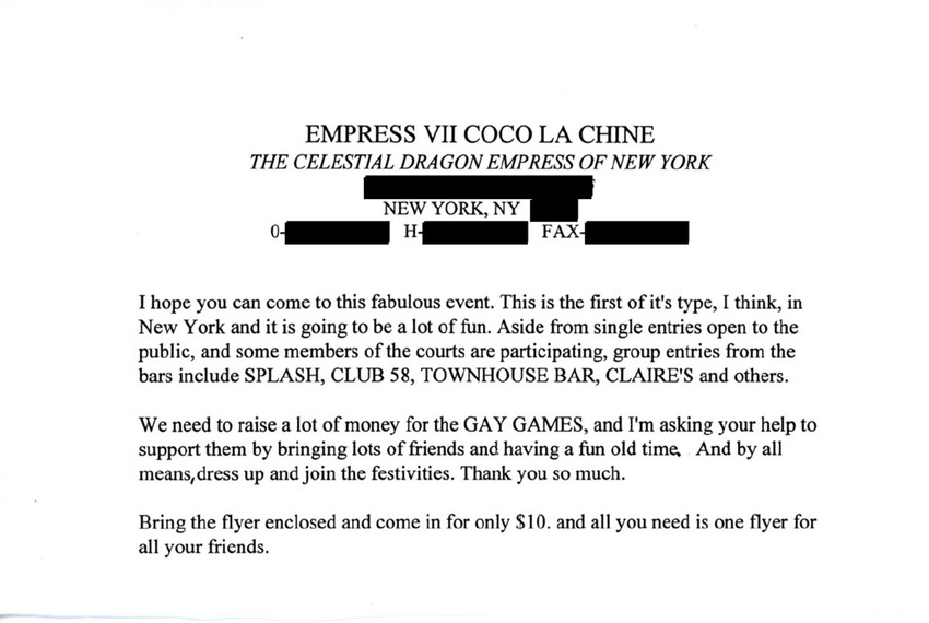 Download the full-sized PDF of Empress VII Coco LaChine Party Invitation