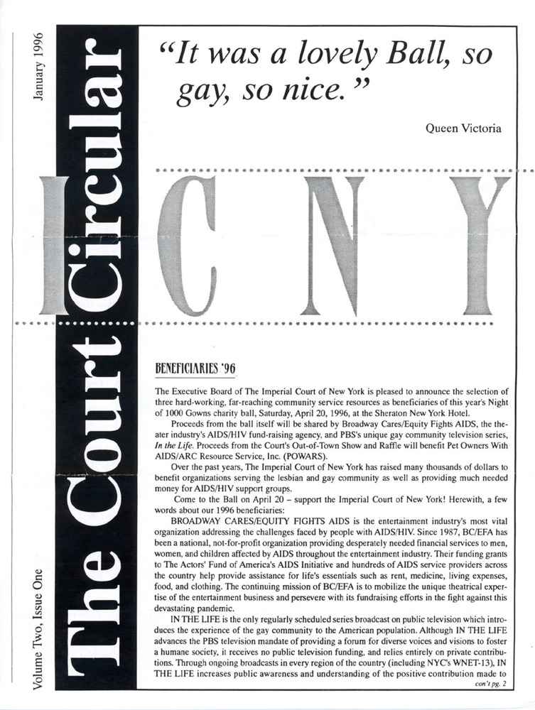 Download the full-sized PDF of The Court Circular Vol 2.1