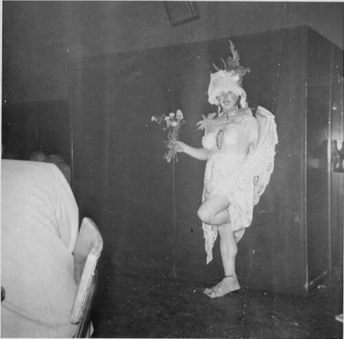 Download the full-sized image of Unknown femme in costume