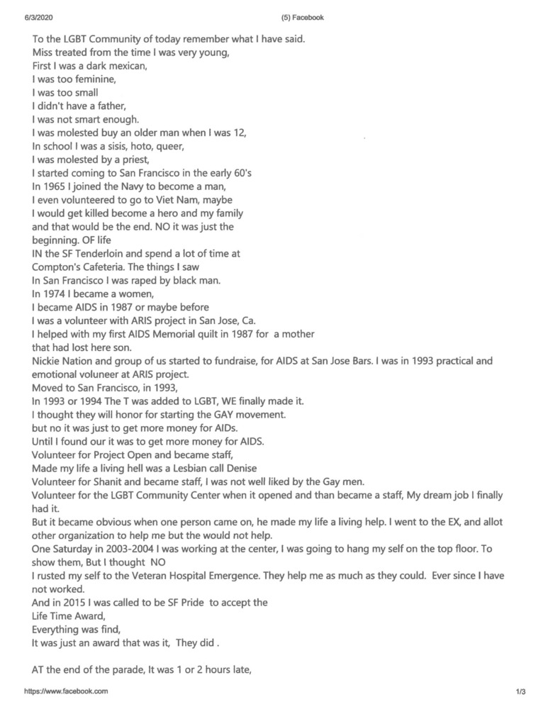 Download the full-sized PDF of Facebook Post on LGBT History and Activism