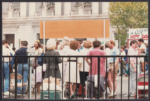 Download the full-sized image of Educational Transvestite Channel booth, 1987 (16)