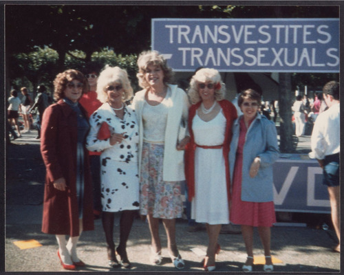 Download the full-sized image of Educational Transvestite Channel booth, 1986 (3)