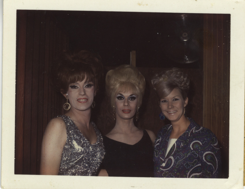 Download the full-sized image of Photo of Vicki Marlane Accompanied by Two Friends