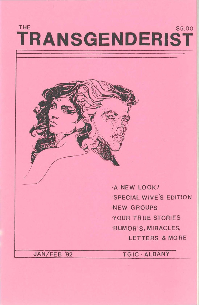 Download the full-sized PDF of The Transgenderist (January-February 1992)