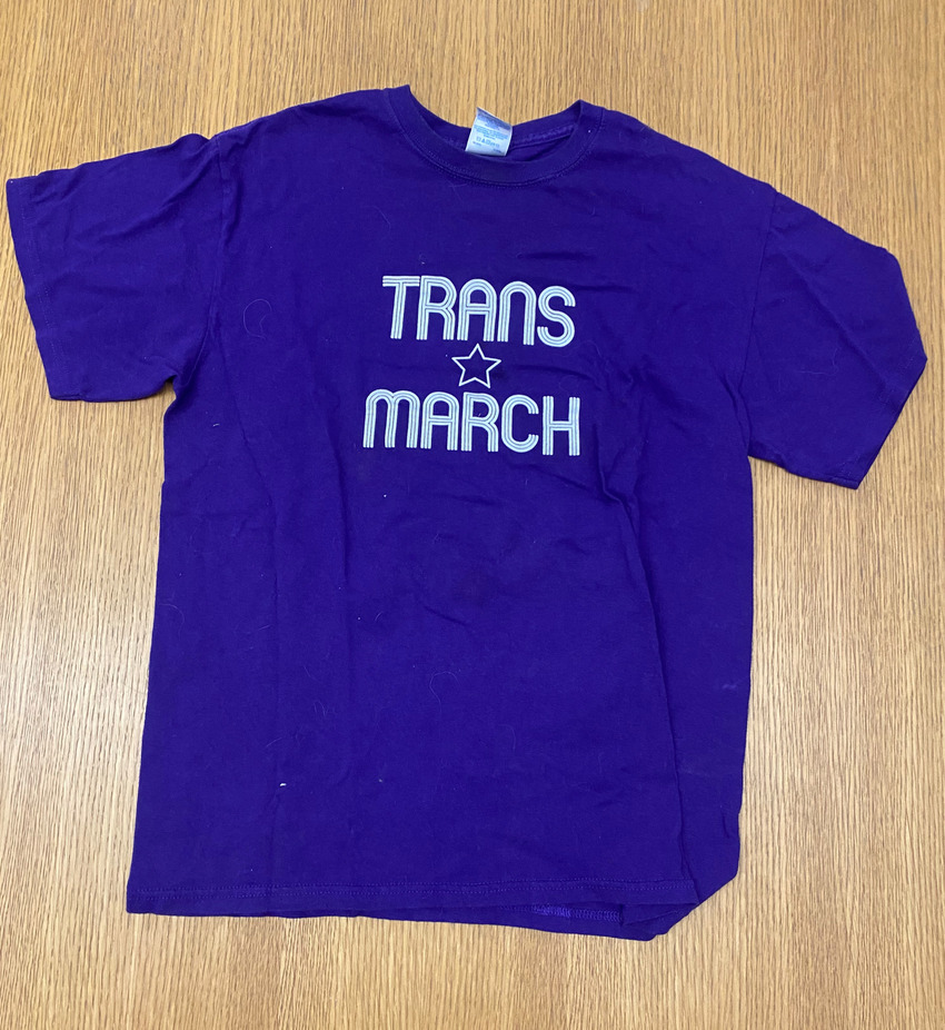Download the full-sized PDF of Photo of "Trans March" T-Shirt
