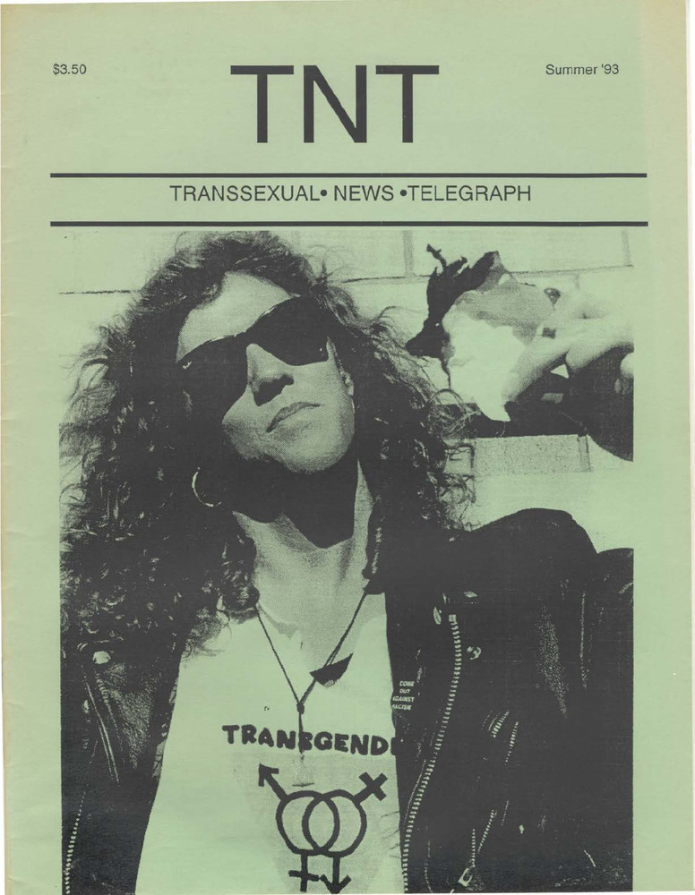 Download the full-sized PDF of TNT: Transsexual News Telegraph, Issue #1, Summer 1993