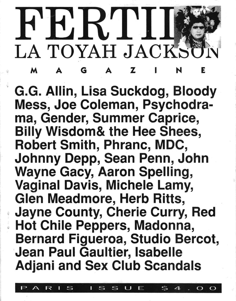 Download the full-sized PDF of Vaginal Creme Davis Fertile La Toya Jackson Issue 4