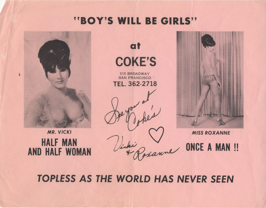 Download the full-sized image of "Boys Will Be Girls" at Coke's