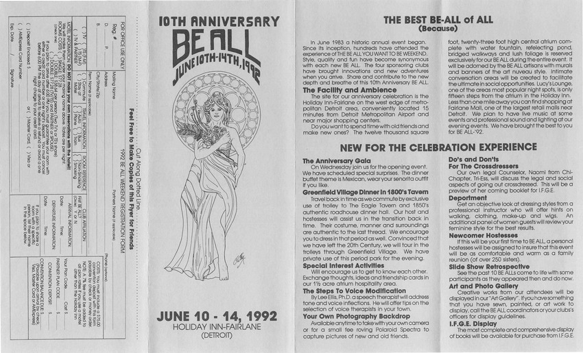 Download the full-sized PDF of 10th Annual Be All Weekend (Jun. 10-14, 1992)