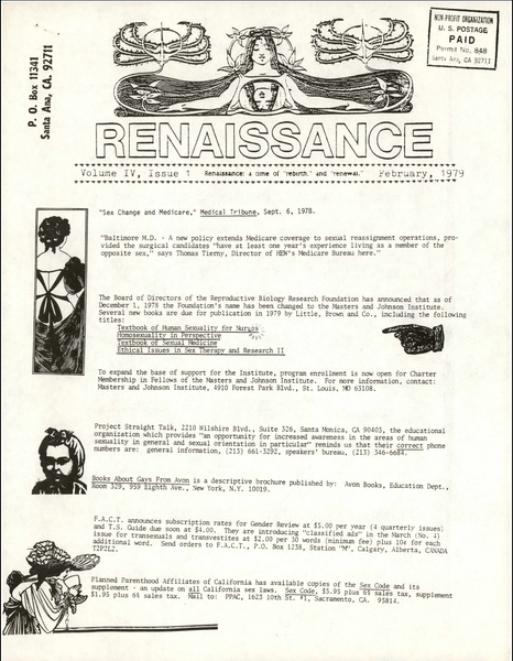 Download the full-sized image of Renaissance, 1979 February