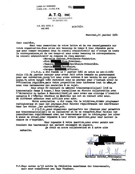 Download the full-sized PDF of Letter from Nick LaLonde to Rupert Raj (January 23, 1984)