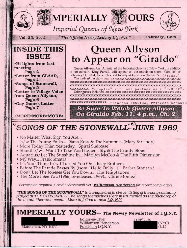 Download the full-sized PDF of Imperially Yours Vol. 25.2 (February 1994)