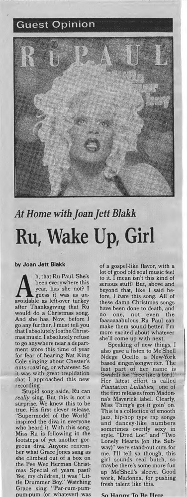 Download the full-sized PDF of Joan Jett Blakk Article on RuPaul