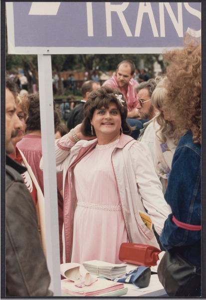 Download the full-sized image of Educational Transvestite Channel booth, 1987 (9)