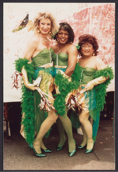 Download the full-sized image of The Fabulous Foxes at Gay Freedom Day, 1992 (2)