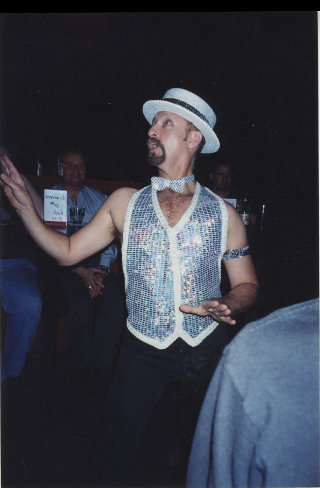 Download the full-sized image of Photo of Bobby in Sequined Vest