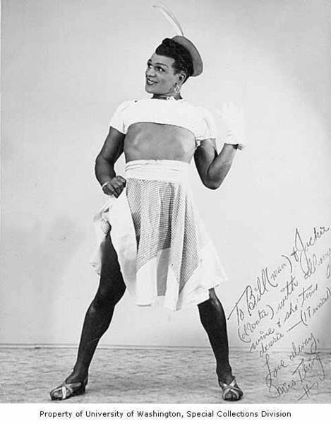 Download the full-sized image of Michael Phelan as "Miss Thing"