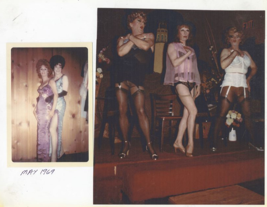 Download the full-sized image of Group Photos of Female Impersonators, May 1969