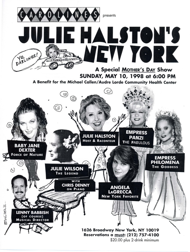 Download the full-sized PDF of Julie Halston's New York: A Special Mother's Day Show