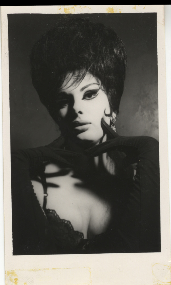 Download the full-sized image of Photo of Unknown Queen in Black Lace