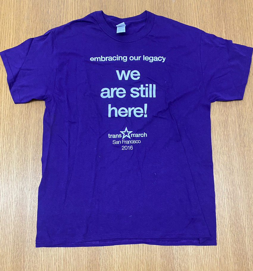 Download the full-sized PDF of Photo of "We Are Still Here!" T-Shirt