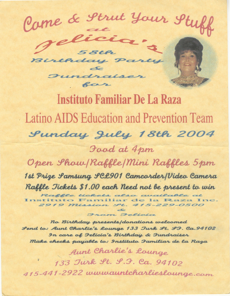 Download the full-sized PDF of Come and Strut Your Stuff at Felicia's 58th Birthday Party and Fundraiser