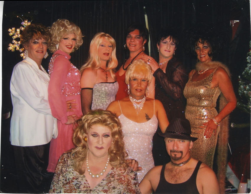 Download the full-sized image of Photo of Felicia Flames and Eight Other Performers