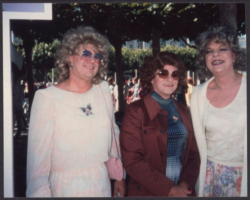 Download the full-sized image of Educational Transvestite Channel booth, 1986 (8)