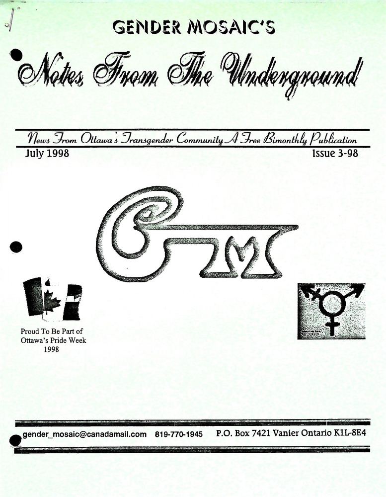 Download the full-sized PDF of Notes From The Underground 1998 No. 2