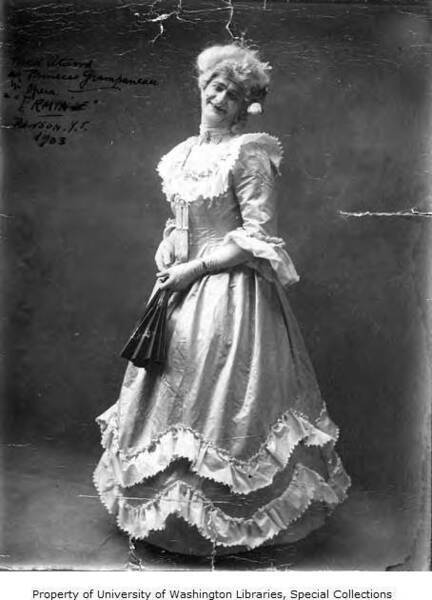 Download the full-sized image of Fred Atwood in costume for a production of the opera "Erminie"