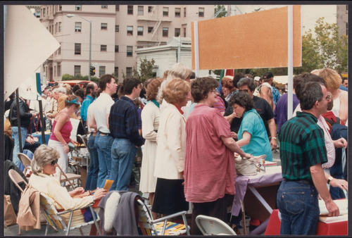 Download the full-sized image of Educational Transvestite Channel booth, 1987 (18)