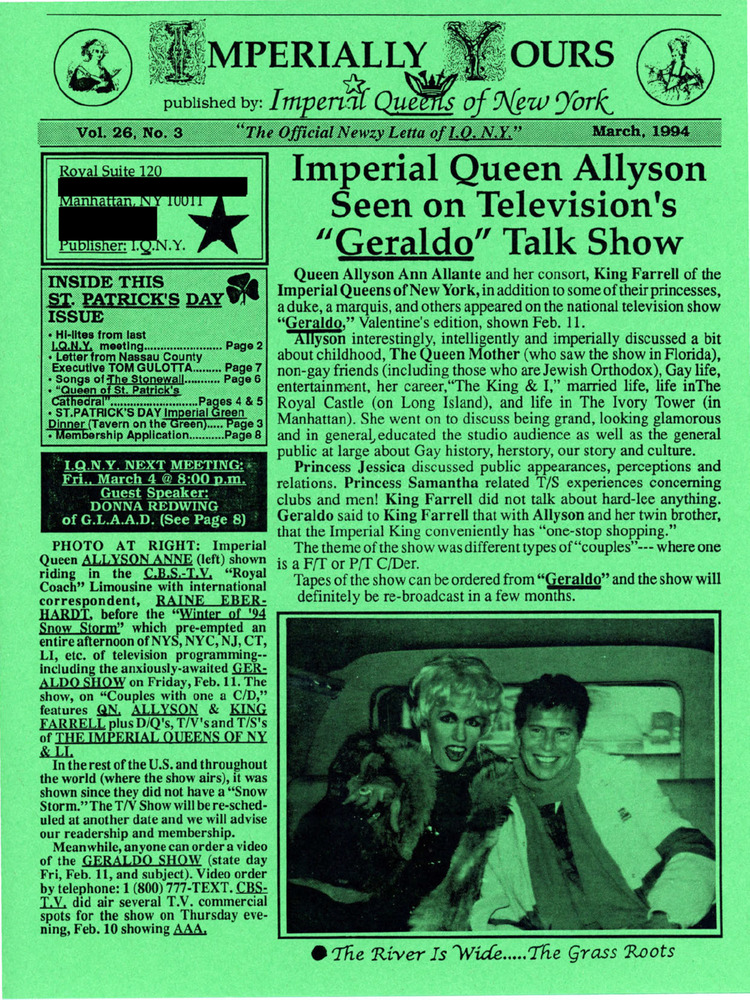 Download the full-sized PDF of Imperially Yours Vol. 26.3 (March 1994)