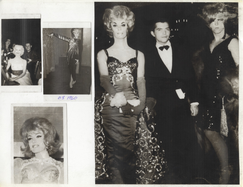 Download the full-sized image of Photos of Vicki Marlane in Evening Wear, 1960