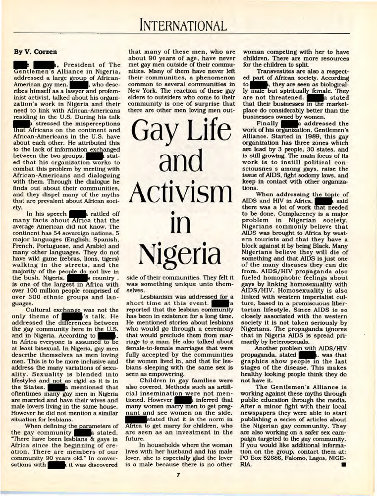 Download the full-sized PDF of Gay Life and Activism in Nigeria and Activists Respond to the Quincentennial