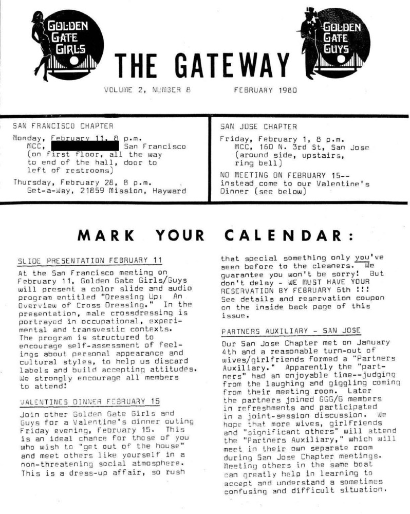 Download the full-sized PDF of The Gateway Vol. 2 No. 8 (February, 1980)