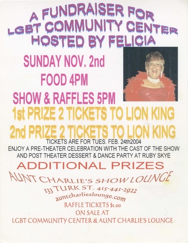 Download the full-sized image of Flyer for LGBT Community Center Fundraiser