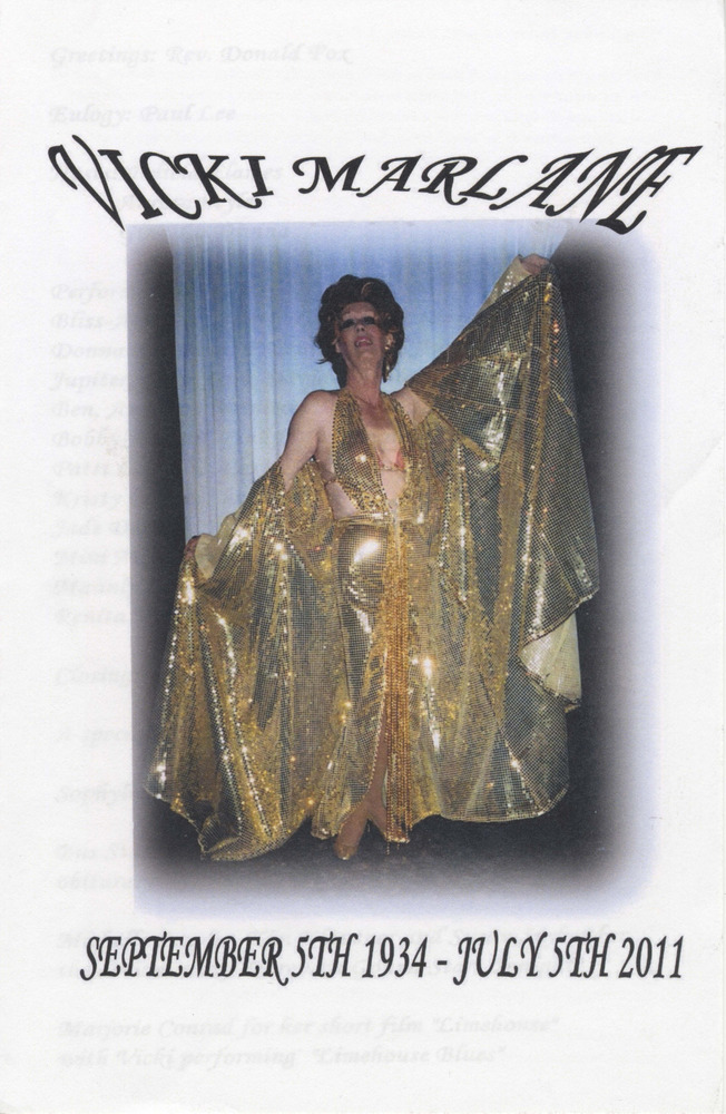 Download the full-sized PDF of Vicki Marlane Memorial Program