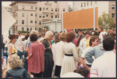 Download the full-sized image of Educational Transvestite Channel booth, 1987 (14)