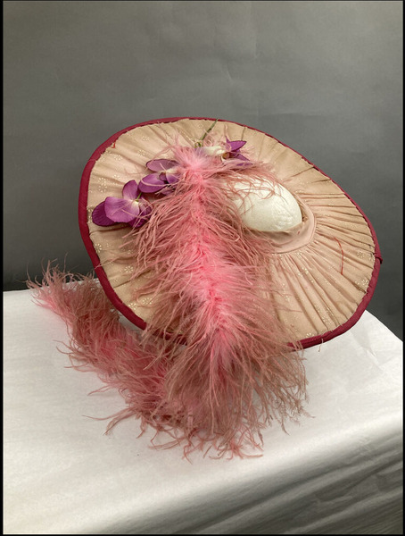 Download the full-sized image of Finocchio's Pink Feathered Hat