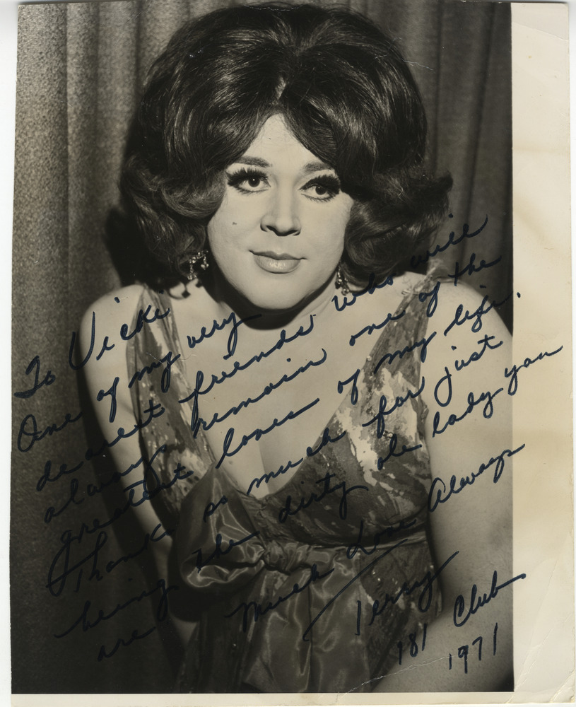 Download the full-sized image of Signed Photo of Terry