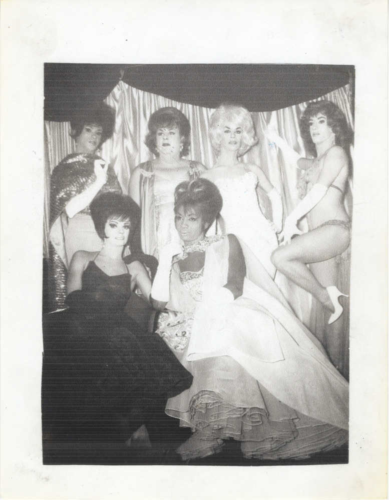 Download the full-sized image of Group Photo of Six Drag Performers