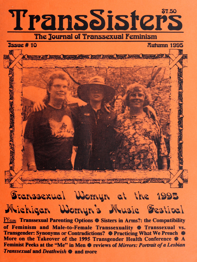 Download the full-sized image of TransSisters: The Journal of Transsexual Feminism No. 10 (Autumn 1995)