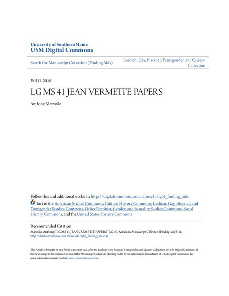 Download the full-sized image of LG MS 41 Jean Vermette Papers 