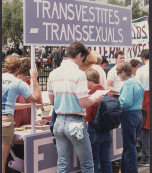 Download the full-sized image of Educational Transvestite Channel booth, 1987 (5)