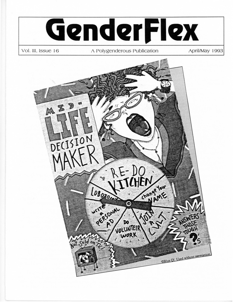 Download the full-sized PDF of GenderFlex , Vol. 3 Issue 16 (April/May 1993)